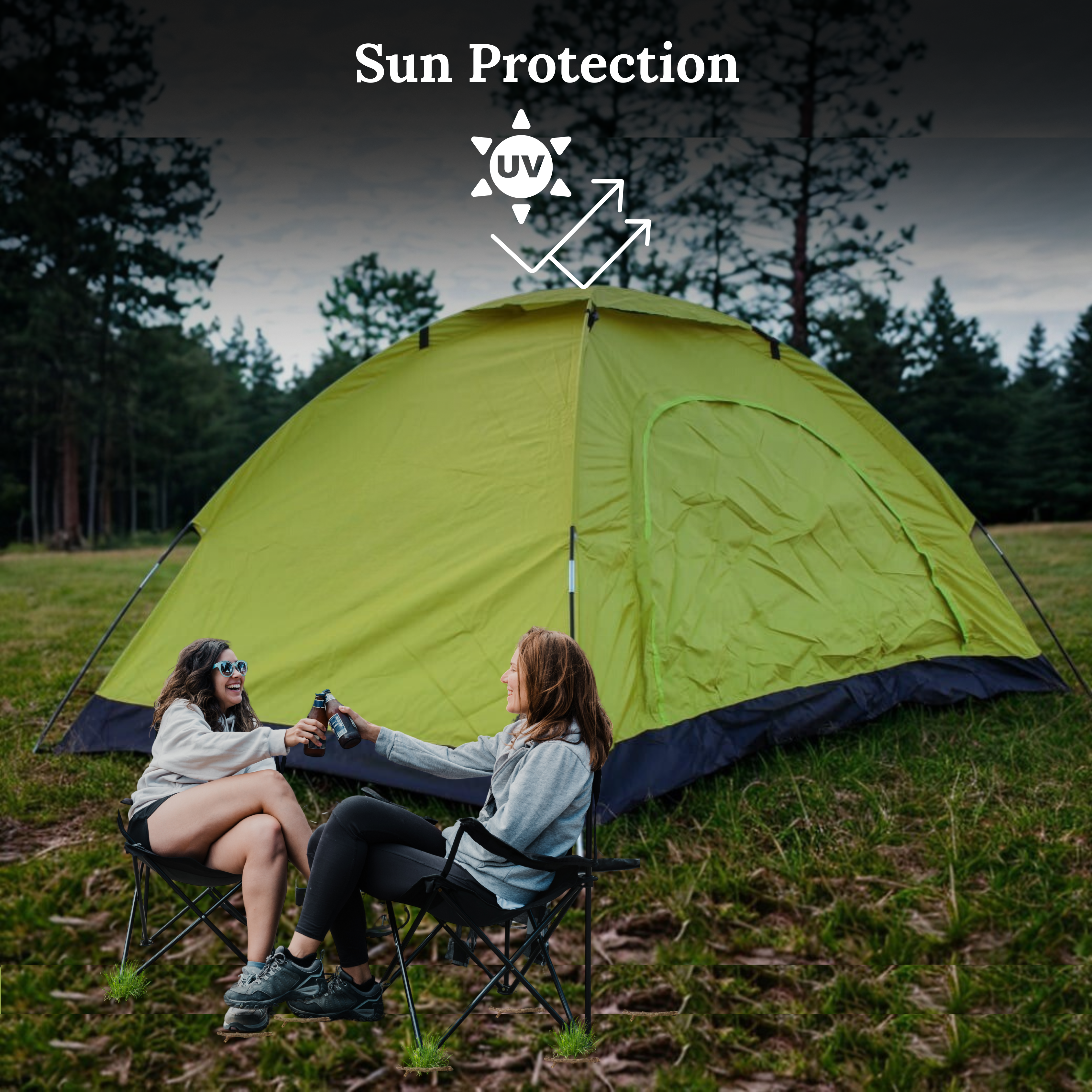 Manual Tent – Classic Hand-Pitch Camping Shelter by Camping Vantage