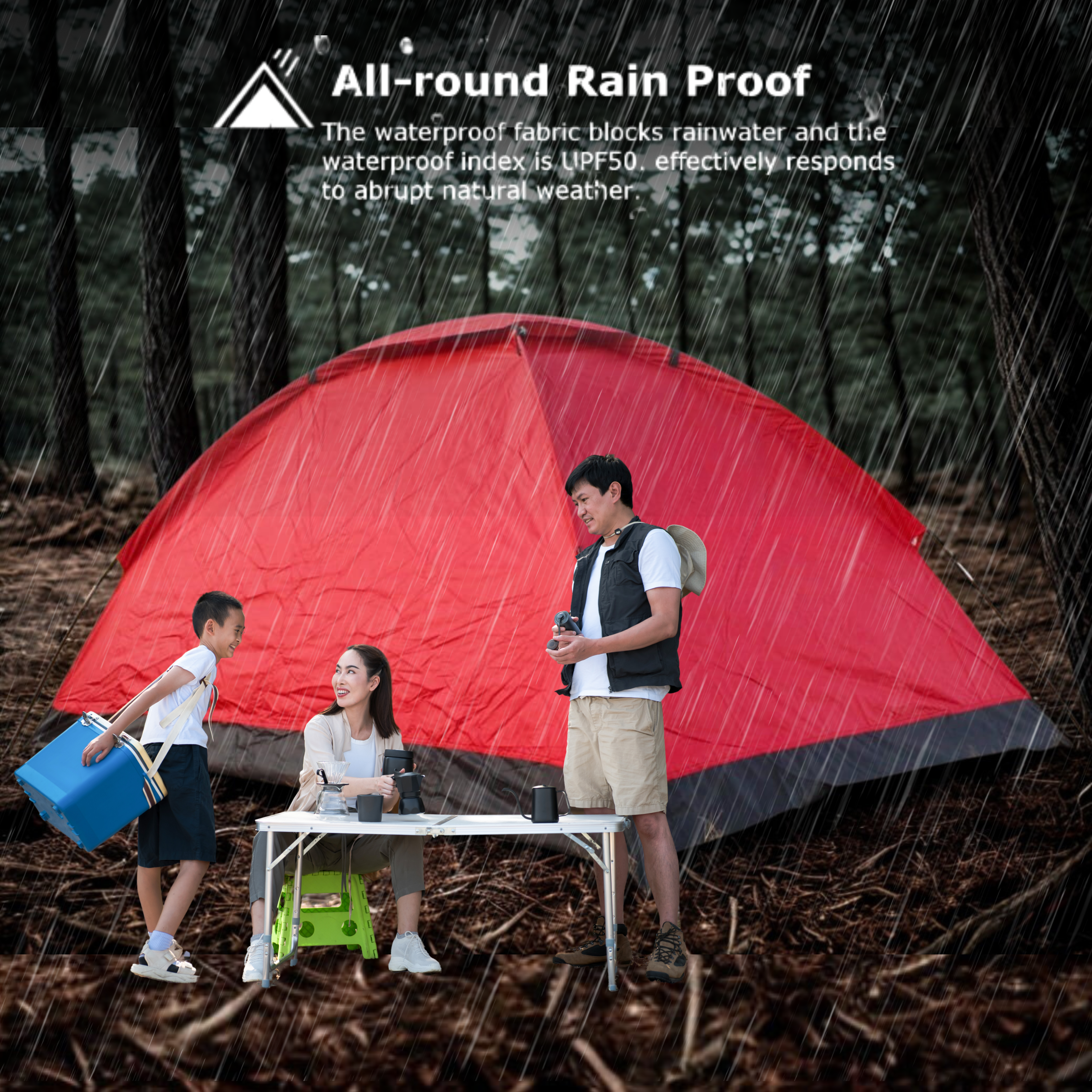 Manual Tent – Classic Hand-Pitch Camping Shelter by Camping Vantage
